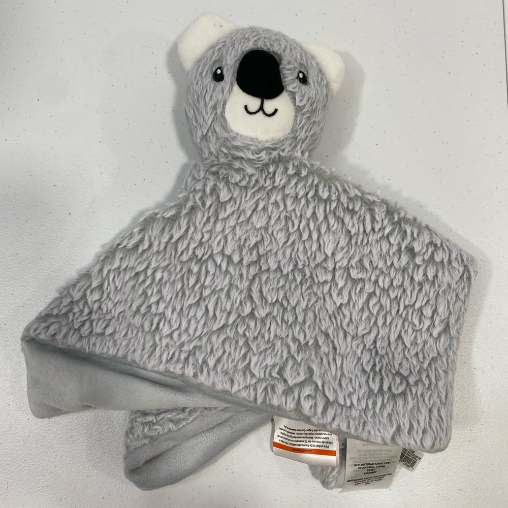 UGG Lovey Polar Glacier Gray Koala Bear Plush Baby Toddler Security Blanket - Picture 2 of 11